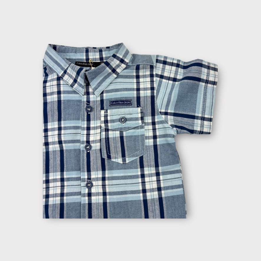 Calvin Klein Jeans Blue Shirt, Size 1