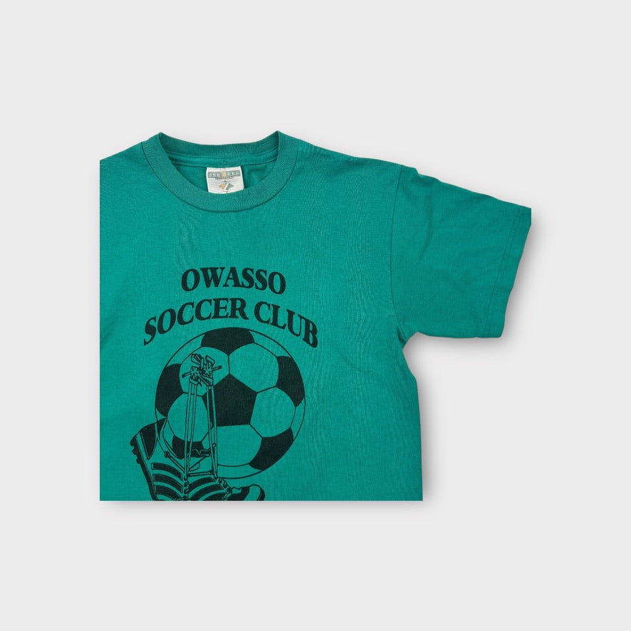 Vintage Owasso Soccer Club T-shirt, Size 10