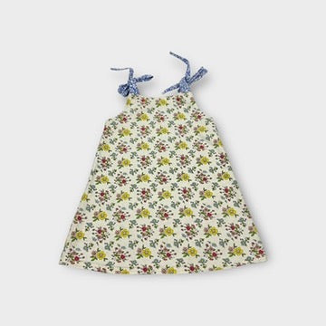 Handmade Pinafore Dress, Size 3-4