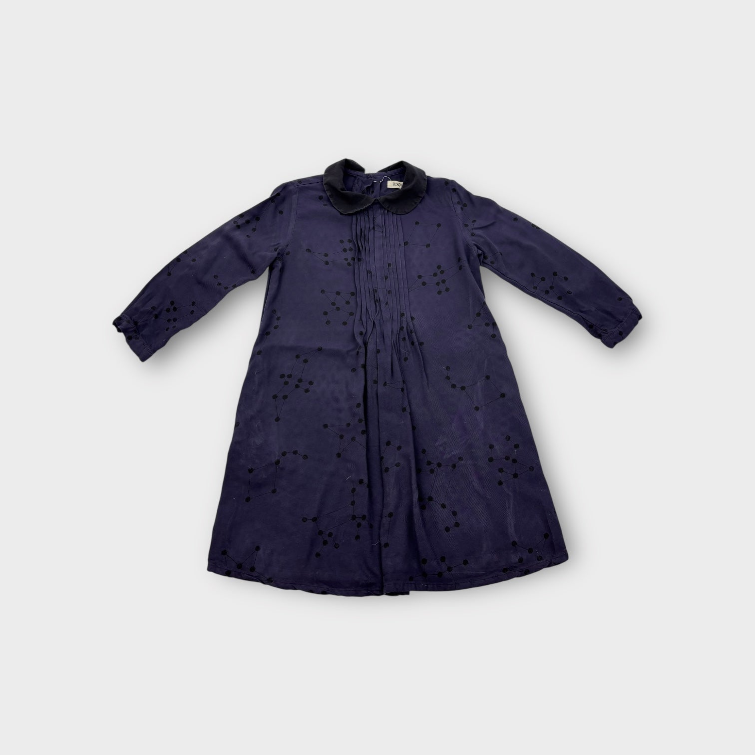 Bobo Choses Long Sleeve Dot Dress, Size 2-3