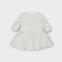 Aubrie Long Sleeve White Dress, Size 2