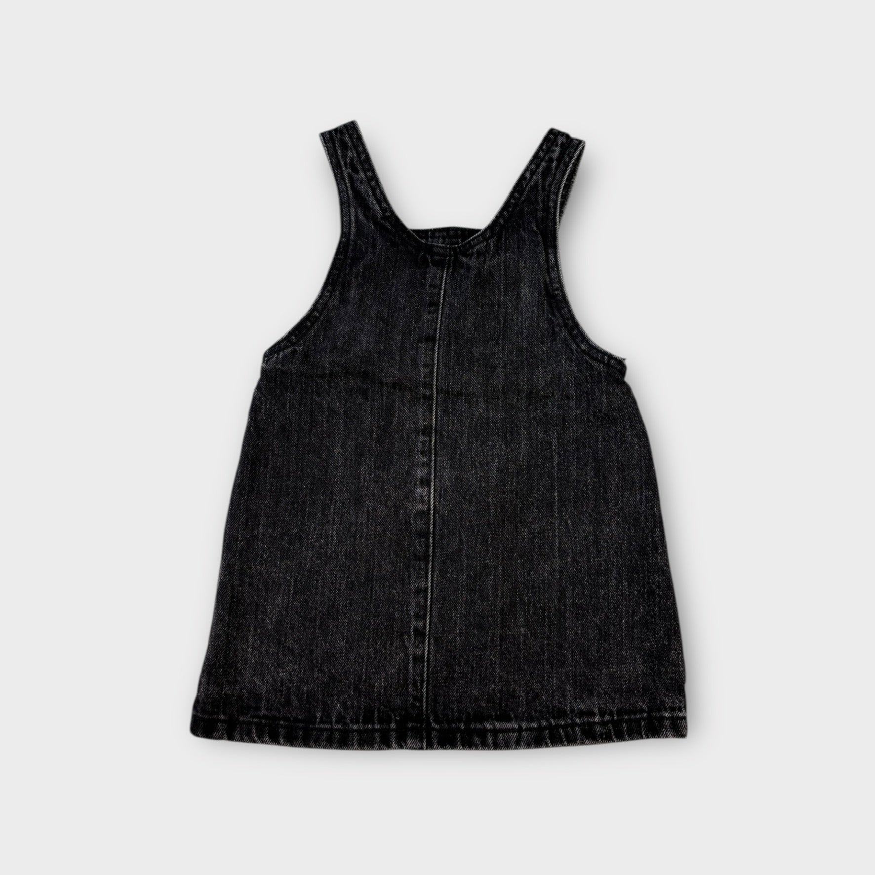 Animal Crackers Denim Pinafore, Size 2