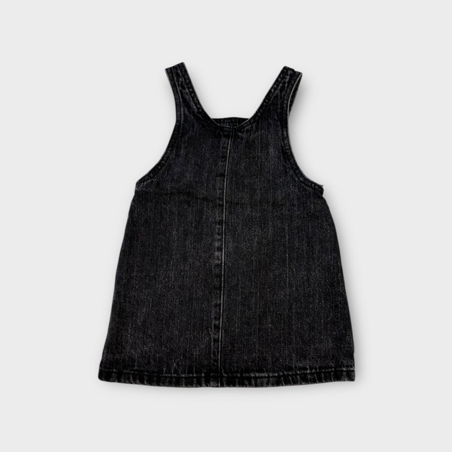 Animal Crackers Denim Pinafore, Size 2