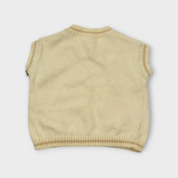 Natura Pura Knit Vest, Size 0