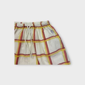 The Animal Observatory Check Shorts, Size 12