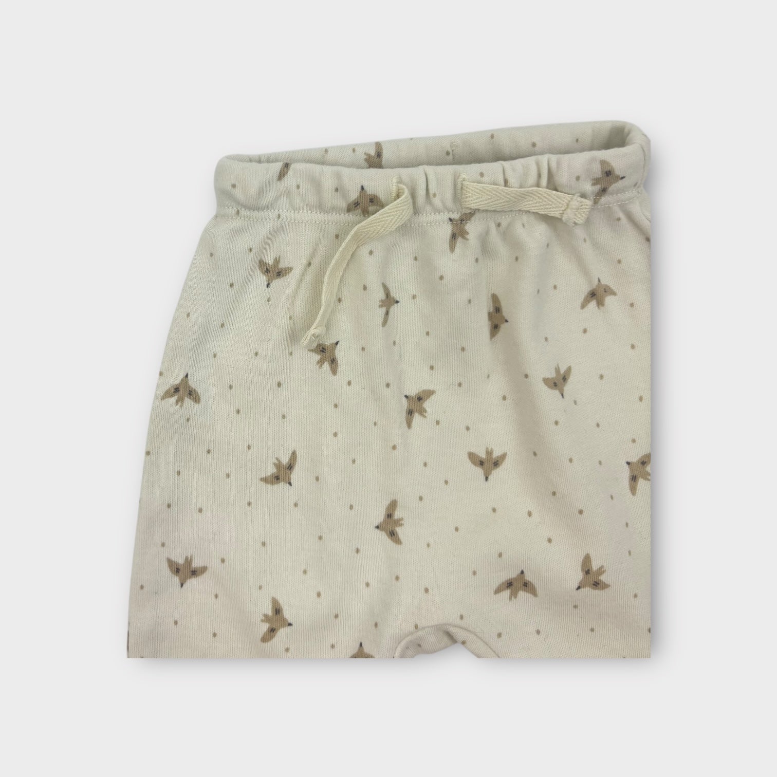 Quincy Mae Dove Print Pants, Size 000