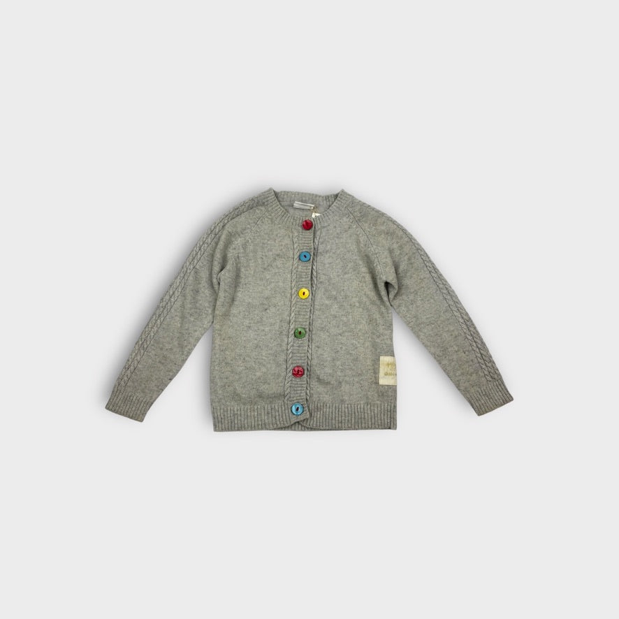 Oishi-M Grey Cardigan, Size 2