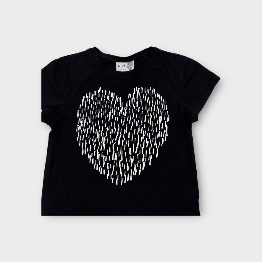 Minti Melbourne Love Heart Tee, Size 10