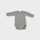 Quincy Mae Long Sleeve Stripe Bodysuit, Size 0000