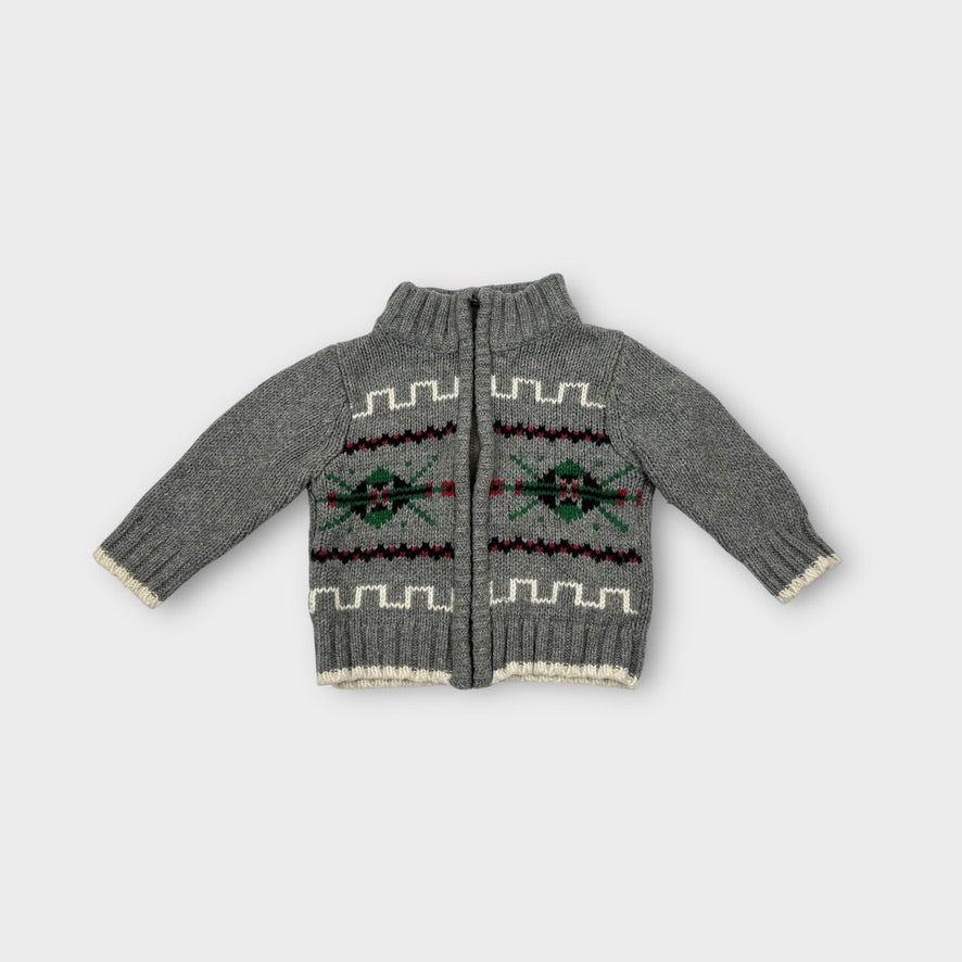 OshKosh B'gosh Knitted Cardigan, Size 00