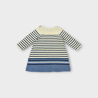 Petit Bateau Breton Stripe Dress, Size 1