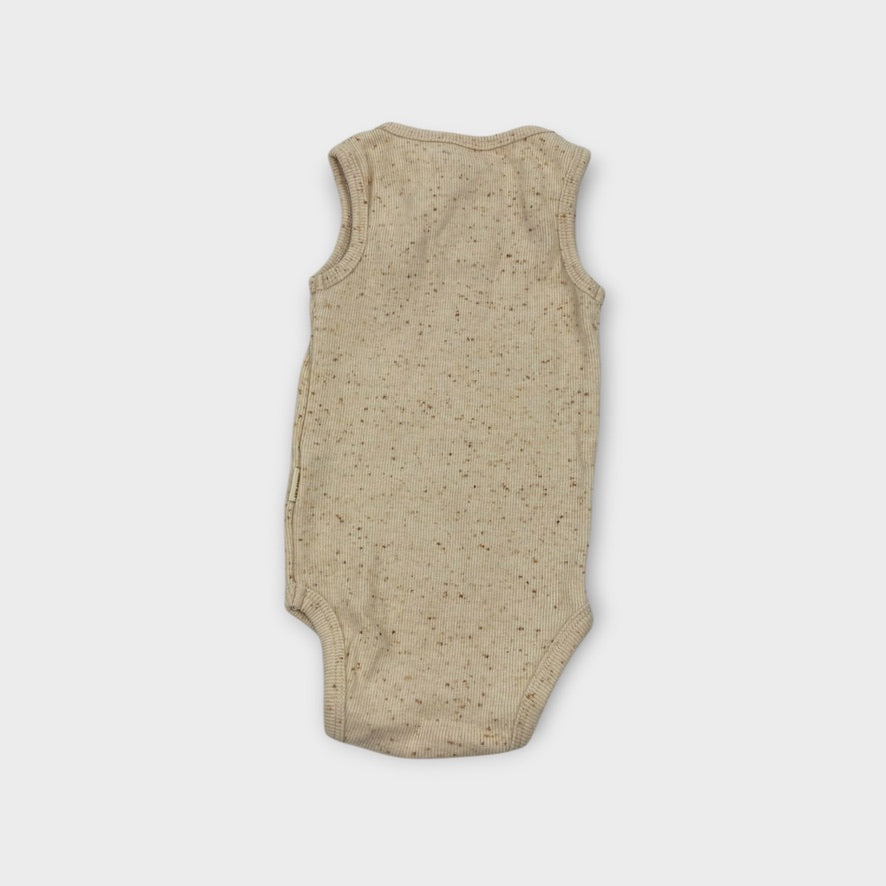 Jamie Kay Apricot Ribbed Bodysuit, Size 0