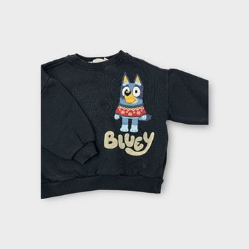 Zara Bluey Sweatshirt Jumper, Size 4-5