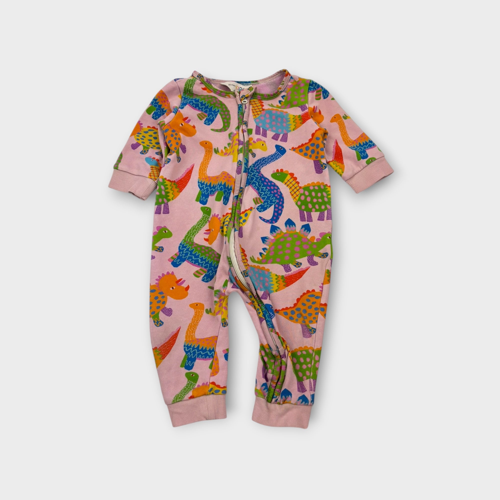 Gorman Playground Dinosaur Onesie, Size 0