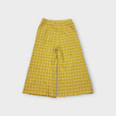 Bobo Choses Pleated Cropped Pants, Size 10-11