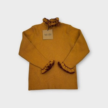 Kalinka Frill Knit Jumper, Size 6