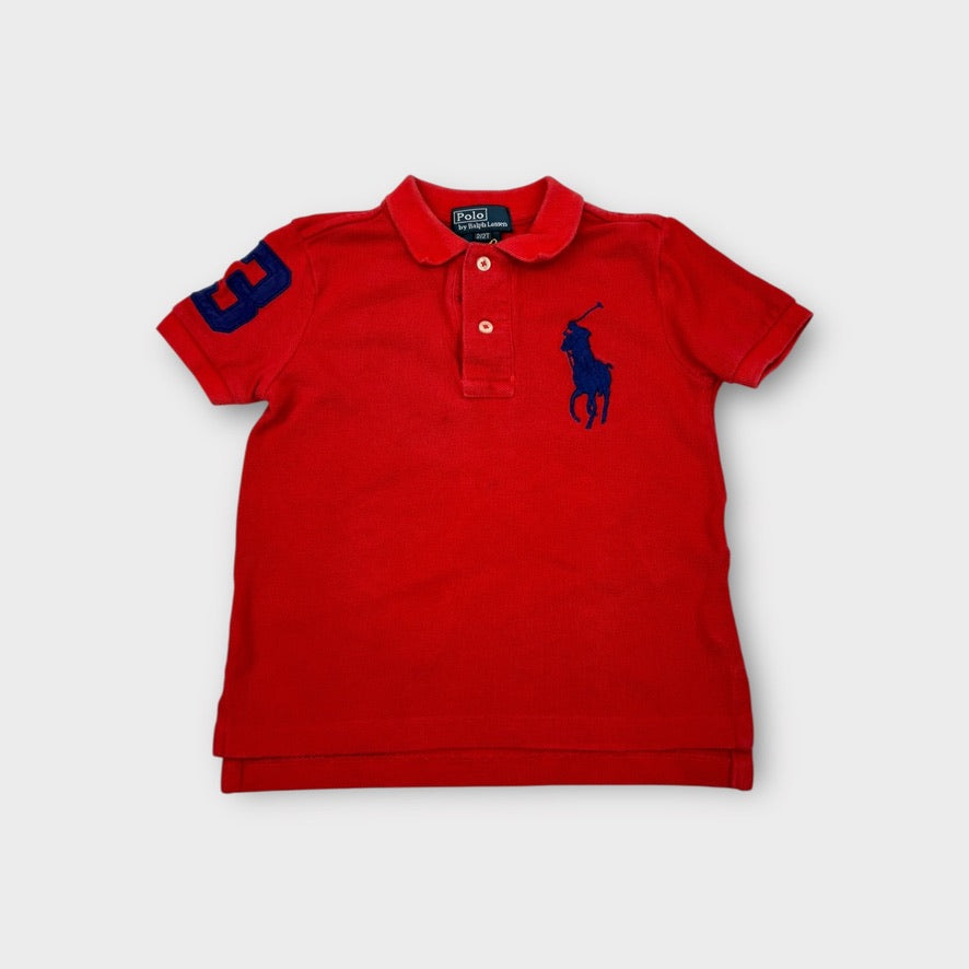Polo Ralph Lauren Red Polo Top, Size 2