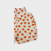 Tiny Cottons Heart Shortalls, Size 2