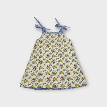 Handmade Pinafore Dress, Size 3-4