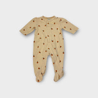 Nature Baby Fruit Print Onesie, Size 000