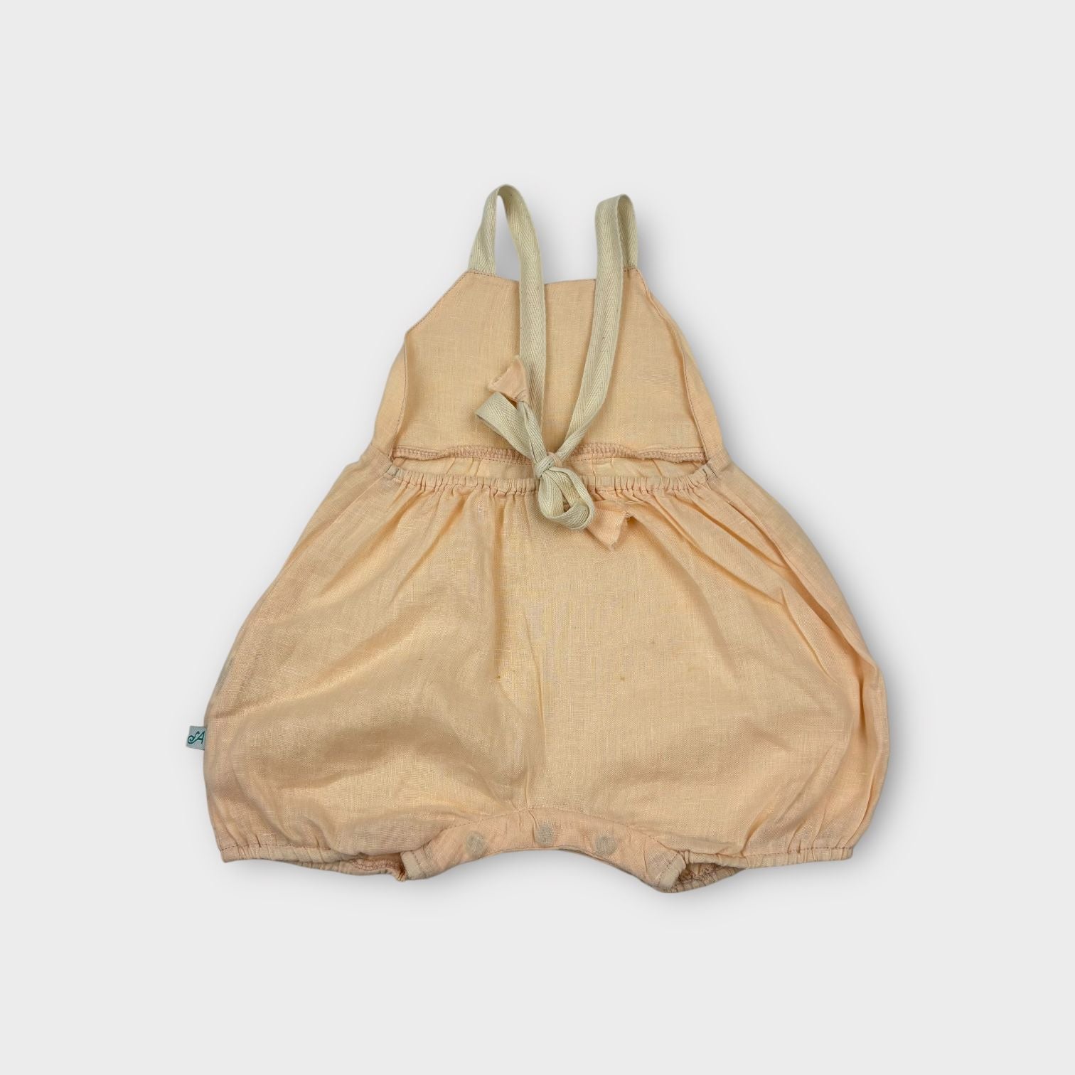 Alex & Ant Linen Romper, Size 1