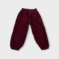 Charcoal Corduroy Pants, Size 3