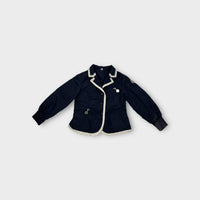 Moncler Contrast Trim Jacket, Size 2
