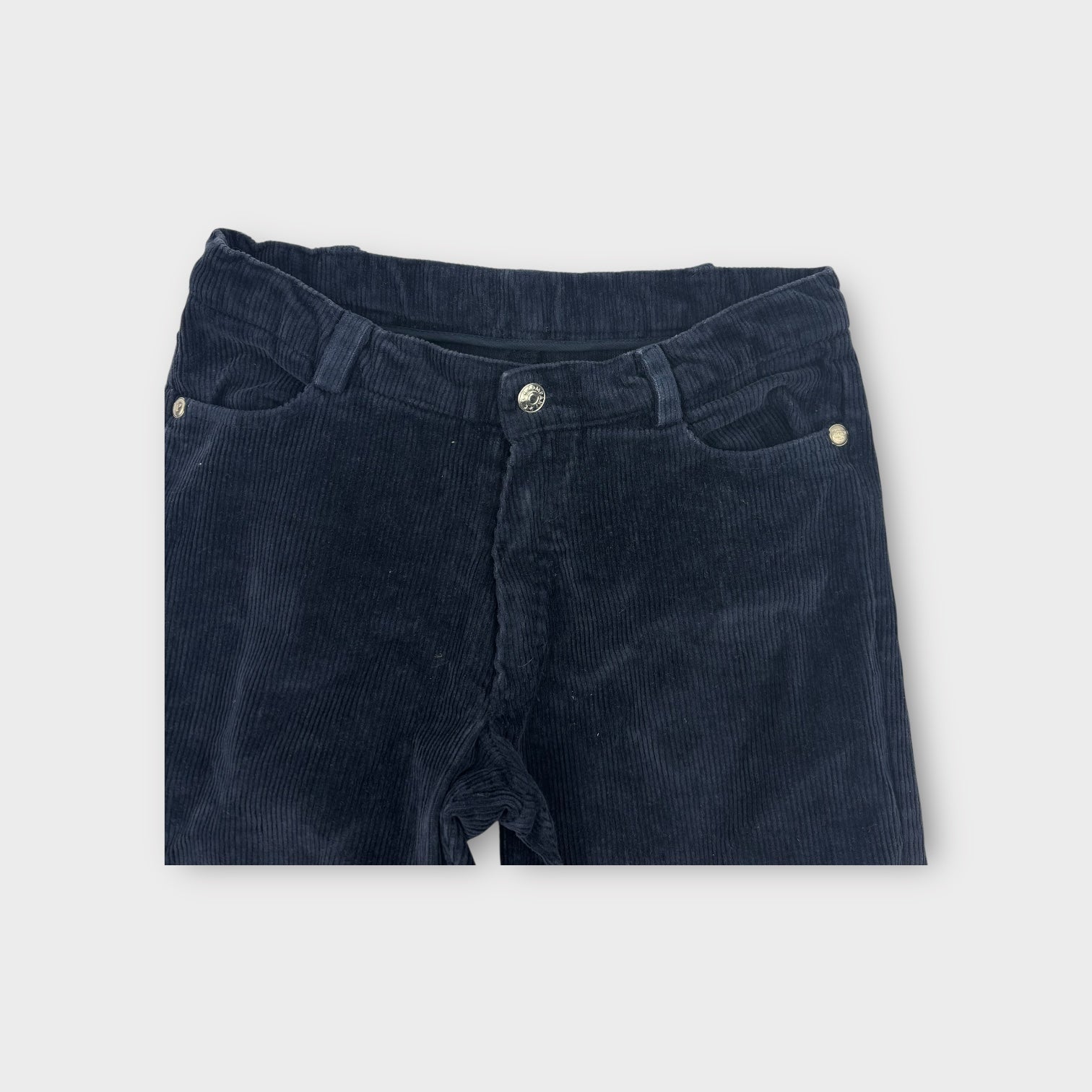 Tutto Piccolo Navy Corduroy Pants, Size 10