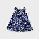 Handmade Reversible Print Dress, Size 3