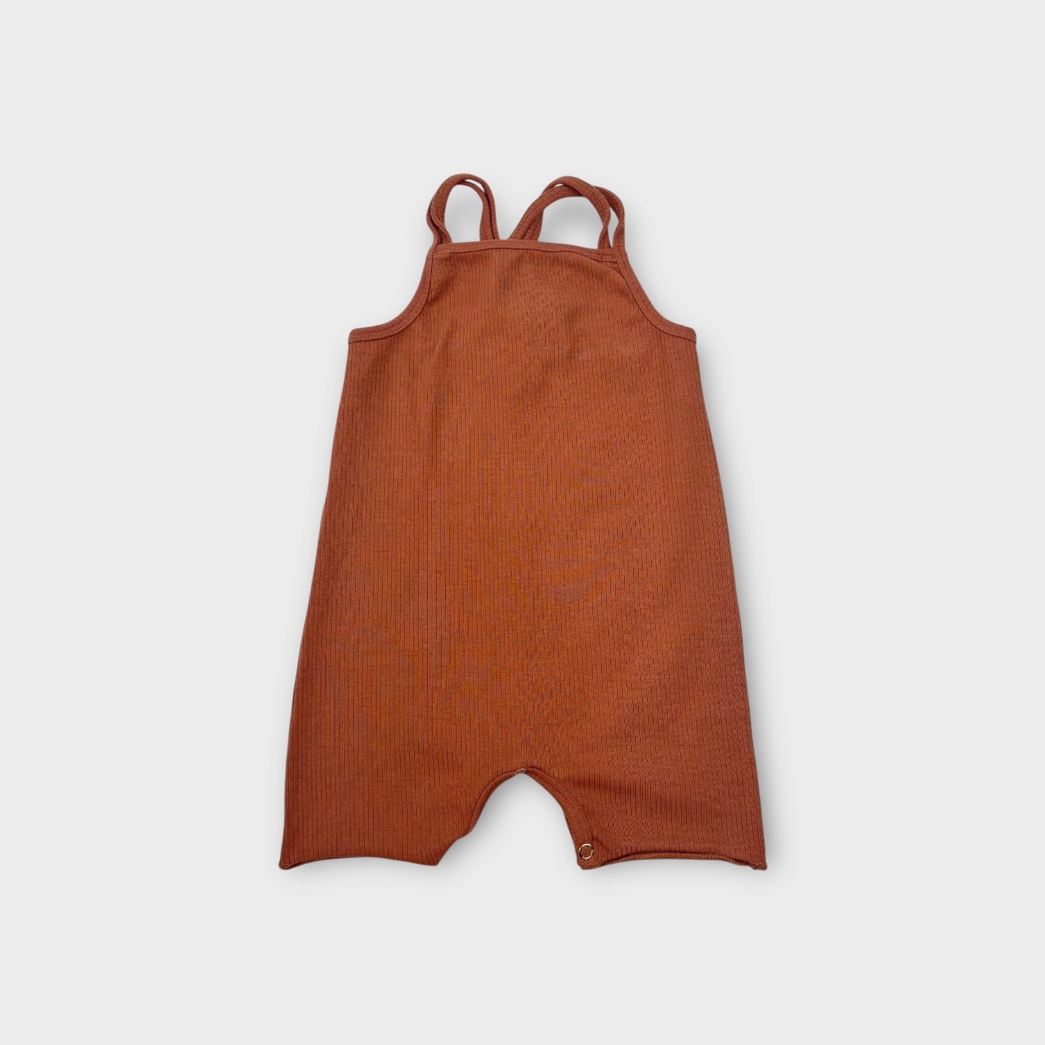 Ribbed Singlet Romper, Size 0