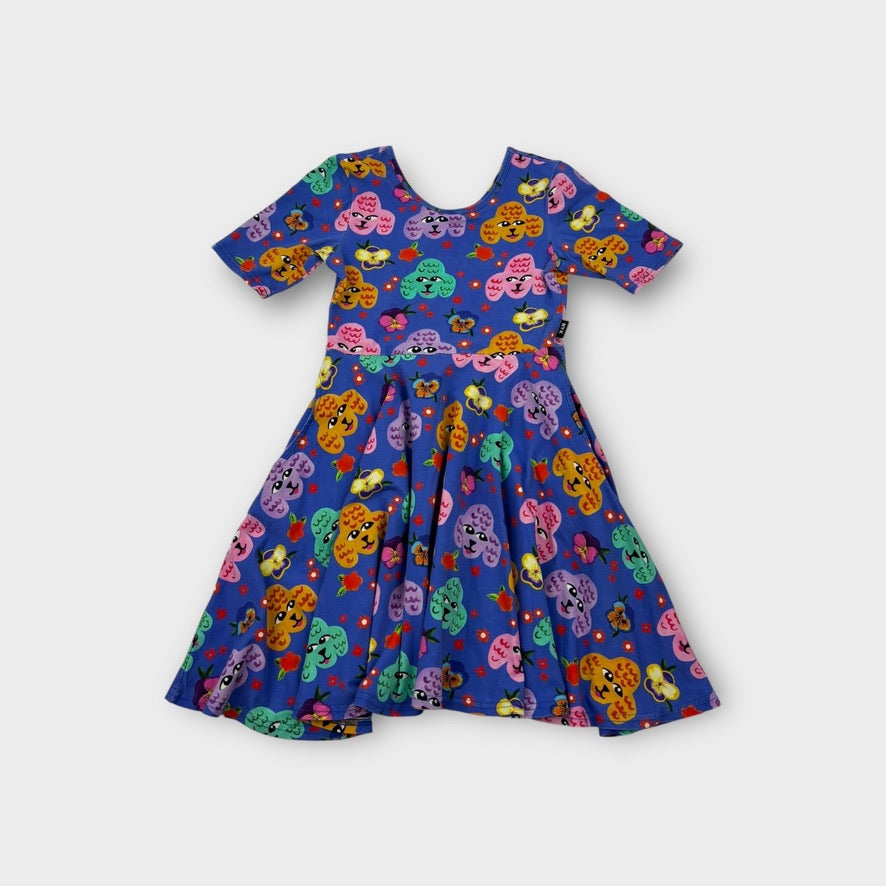 Rock Your Kid Pansy Dress, Size 8