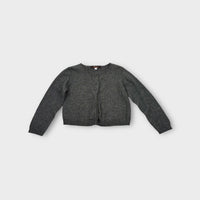 Jacadi Charcoal Knit Cardigan, Size 2