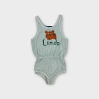 The Animals Observatory Terry Romper, Size 4