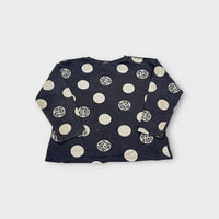 Zara Spot Long Sleeve Top, Size 0