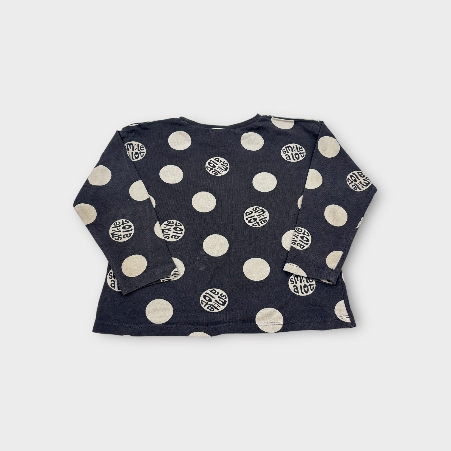Zara Spot Long Sleeve Top, Size 0