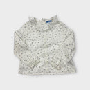 Jacadi Flower Long Sleeve Top, Size 3