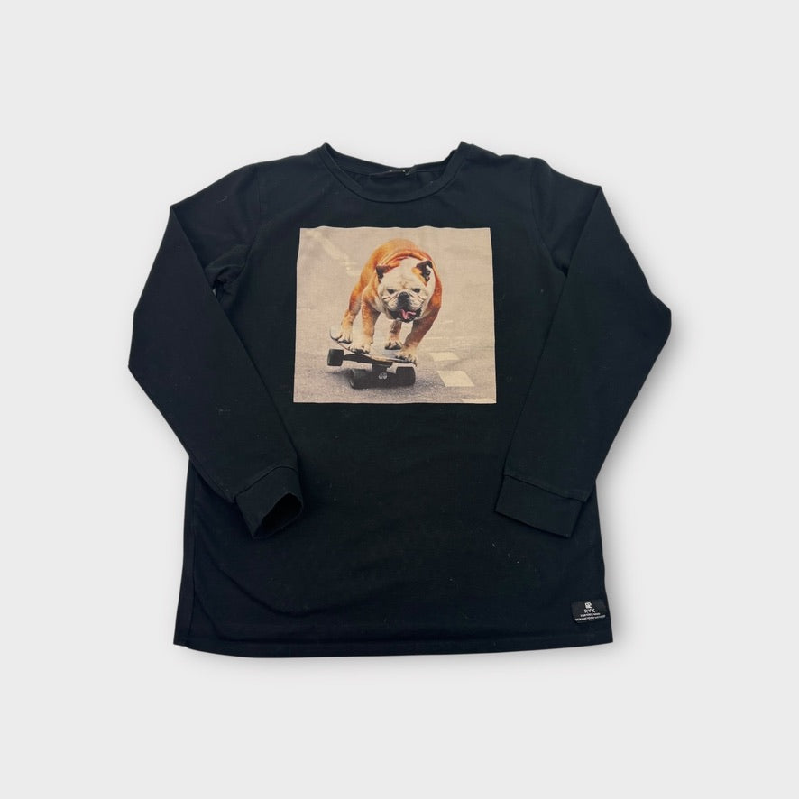 Rock Your Kid Graphic Long Sleeve Top, Size 14