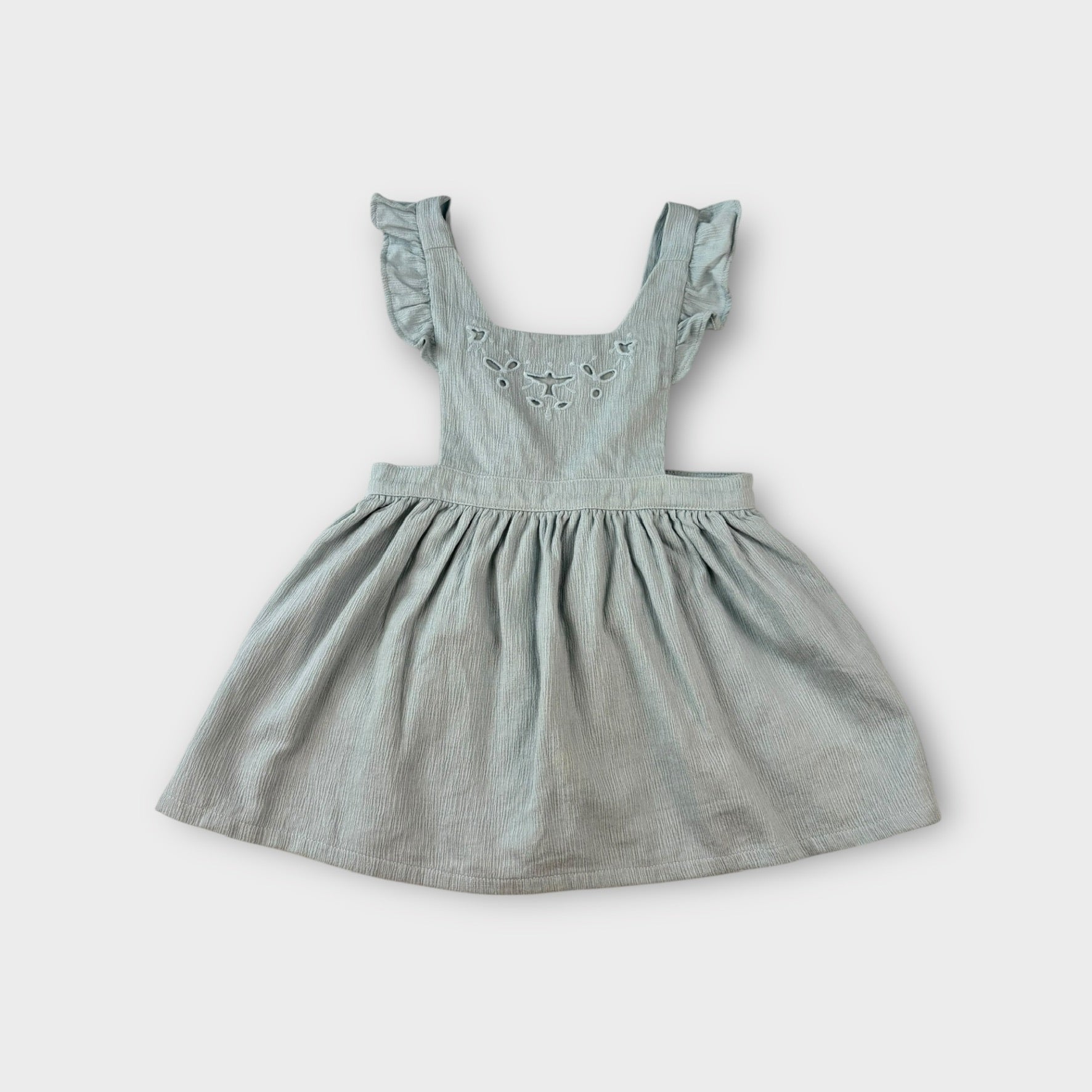 Play Up Blue Pinafore Dress, Size 18M
