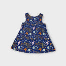 Handmade Reversible Print Dress, Size 3