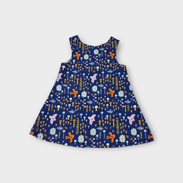 Handmade Reversible Print Dress, Size 3