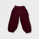 Charcoal Corduroy Pants, Size 3