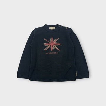 Burberry Union Jack Jumper, Size 4