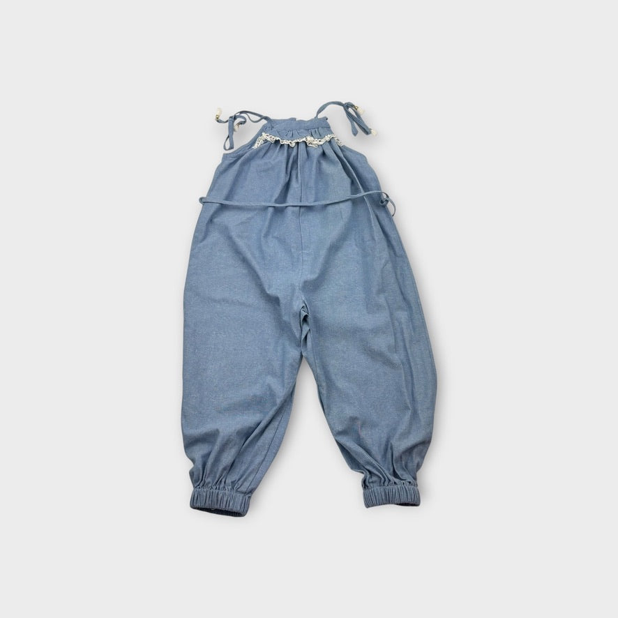 Zimmermann Chambray Jumpsuit, Size 4