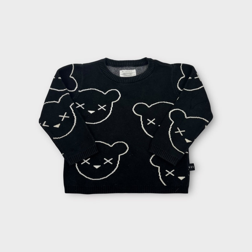 Hux Kid Teddy Knit Jumper, Size 4