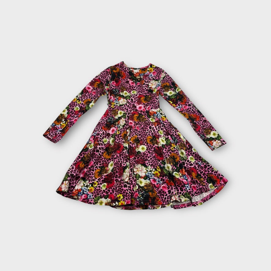 Rock Your Kid Leopard Dress, Size 10