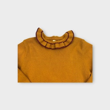 Kalinka Frill Knit Jumper, Size 6