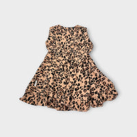 Hux Long Sleeve Leopard Dress, Size 1