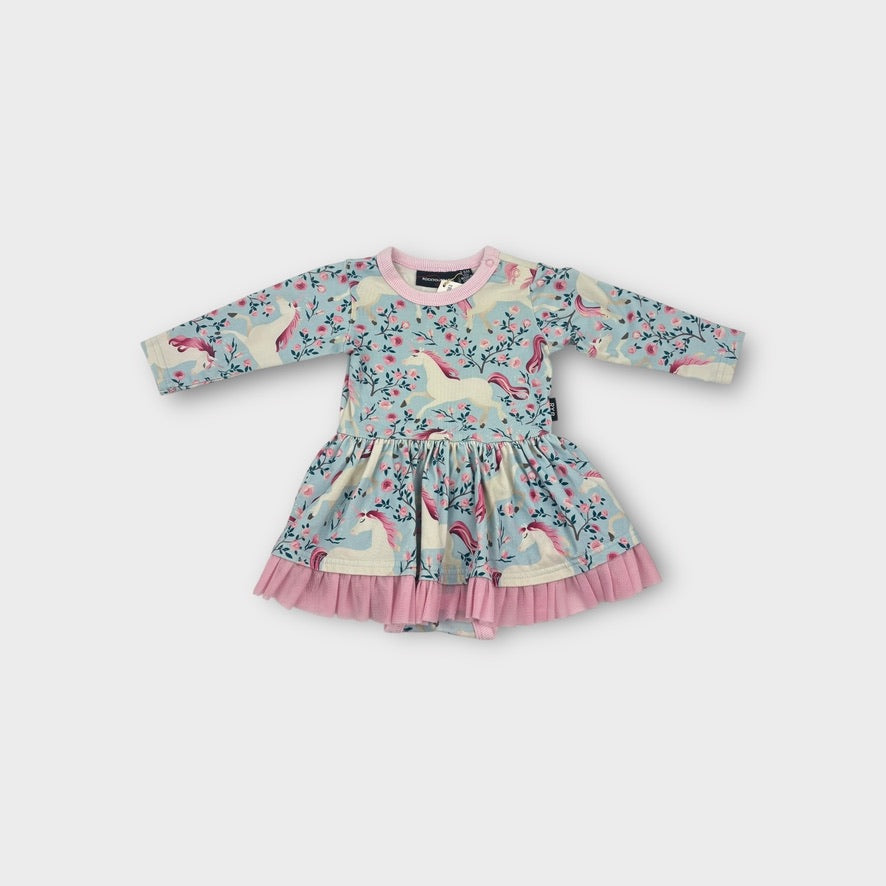 Rock Your Baby Unicorn Dress, Size 00