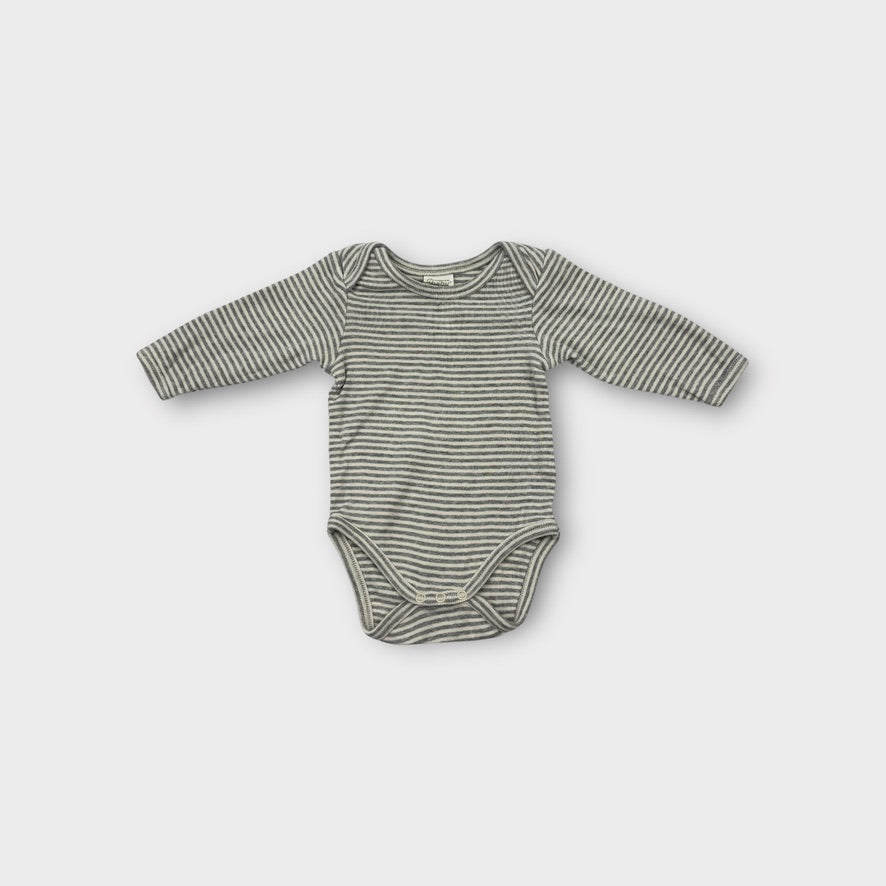 Nature Baby Stripe Bodysuit, Size 000