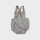 Handmade Snowman Romper, Size 00